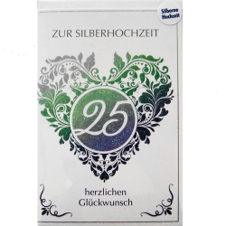 Billette Hochzeit Silber